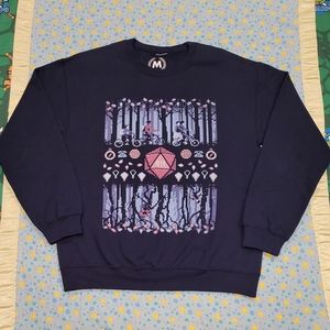 📺 Stranger Things 🤖 Sweater Sweatshirt Medium 🎄 Christmas Netflix TV Show 🔥